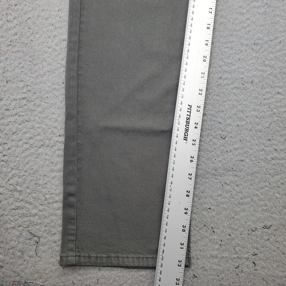 Levi's Jeans Mens 31x32 Gray Stretch Regular Fit Red Tab 5-Pocket Straight Leg
